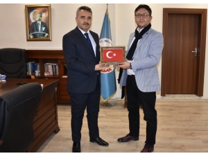 Eğitim Bir-sen’den İl Müdürü Çelik’e Hayırlı Olsun Ziyareti