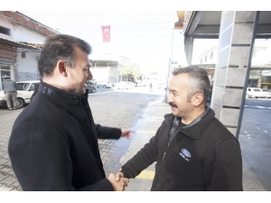 Efeler Adayı Ümmet Akın Çalışmalarını Sürdürüyor