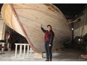 Kadın Girişimci, Denizi Olmayan Manisa’da Tekne Üretiyor