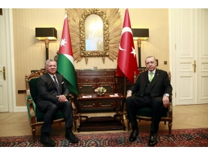 Cumhurbaşkanı Erdoğan, Ürdün Kralı 2. Abdullah İle Bir Araya Geldi