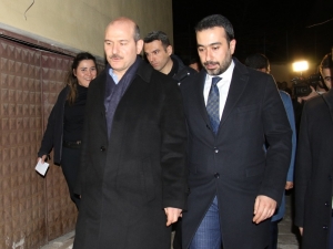 Bakan Soylu’dan Şehit Evine Ziyaret