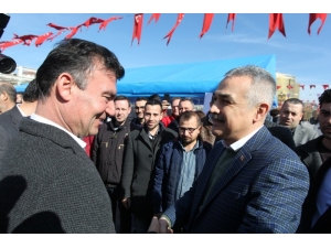 Ak Parti’li Savaş Ve Mhp’li Akın, Efeler Seçmeniyle Birlikte Buluştu