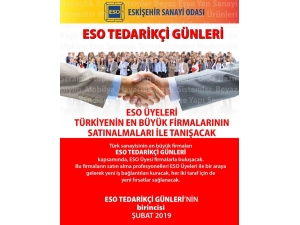 Eskişehir’de “Tedarikçi Günleri” Başlıyor