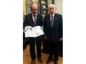 Mhp’li Özel, Mhp Lideri Bahçeli’ye Projelerini Sundu