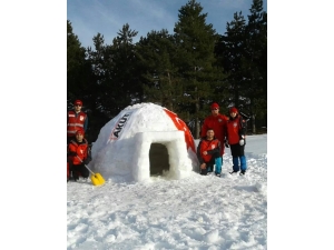 Sandıklı Akdağ’da Bir Garip Tatbikat