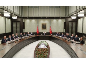 Cumhurbaşkanlığı Kabinesi Cumhurbaşkanı Erdoğan Başkanlığında Toplandı.