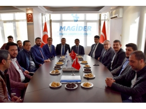 Magider, Başkan Çelik’i Ağırladı