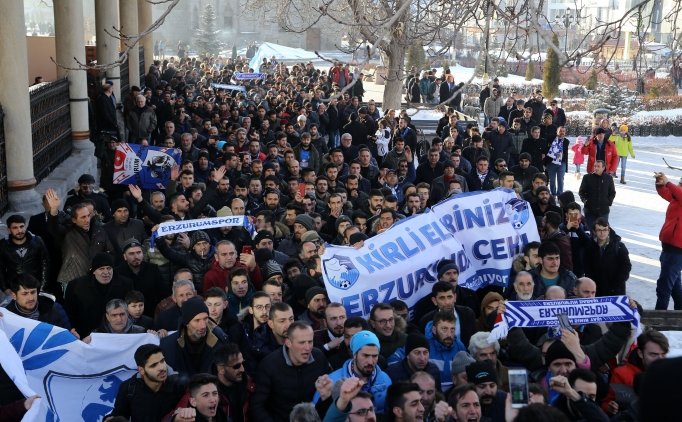Erzurumspor Taraftarından Tff Ve Mhk'ye Tepki