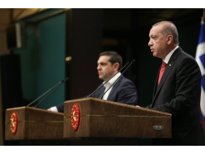 Erdoğan-çipras Ortak Basın Toplantısı