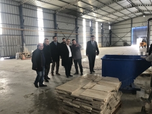 Turhal’da 6. Mermer Fabrikası Faaliyete Geçti