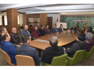 Memur-sen Üyelerinden, Başkan Akçadurak’a ’Hayırlı Olsun’ Ziyareti