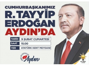 Cumhurbaşkanı Erdoğan’ın Aydın Programı Belli Oldu