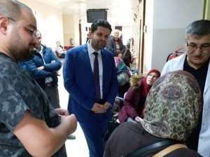 İl Sağlık Müdürü Körfez İlçelerine Çıkarma Yaptı