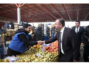 Sincan Belediye Başkanı Murat Ercan’ın Esnaf Ziyareti