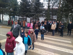 Daday’da “Öncelik Hayatın, Öncelik Yayanın” Eylemi Yapıldı