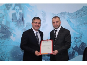 Ak Parti Horasan İlçe Başkanlığına Recep Karataş Atandı