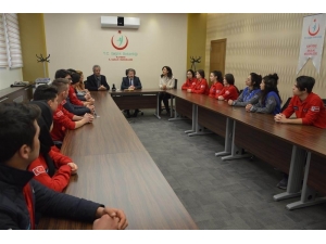 Sare Koleji Öğrencileri İl Sağlık Müdürlüğünü Ziyaret Etti