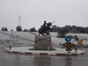 Bilecik’te Karla Karışık Yağmur