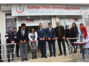 Kızıltepe’de 2 No’lu Göçmen Sağlığı Merkezi Hizmete Girdi