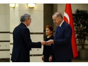 Cumhurbaşkanı Erdoğan, İtalya Büyükelçisini Kabul Etti