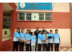 Musabeylili Öğrenciler Dart’ta Birinci Oldu