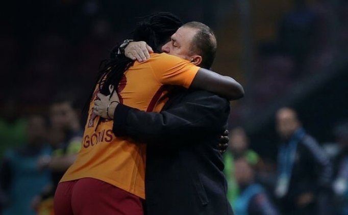 Gomis'ten Terim'e: "kalbim Seninle Baba"