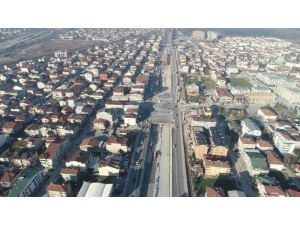 Köseköy Kavşağı’nda Asfalt Serimi Başladı