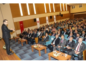 Prof. Dr. Özgür Demirtaş Manisa İş Dünyası İle Buluştu