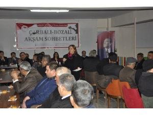 Eskişehir’de Üreticilere Yönelik Çorbalı, Bozalı Akşam Sohbetleri Devam Ediyor