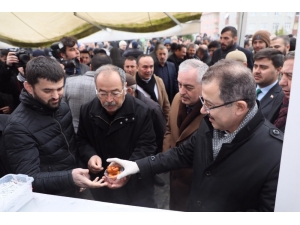 Ak Parti’li Başkan Adayı Köken Vatandaşlara Lokma Dağıttı