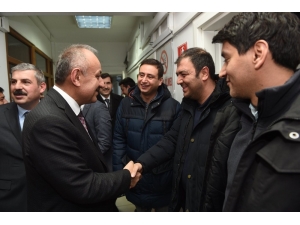 Başkan Babaş, Kurum Ziyaretlerini Sürdürüyor