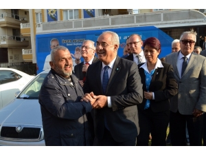 Dsp Lideri Aksakal Didim Seçim Ofisini Açtı