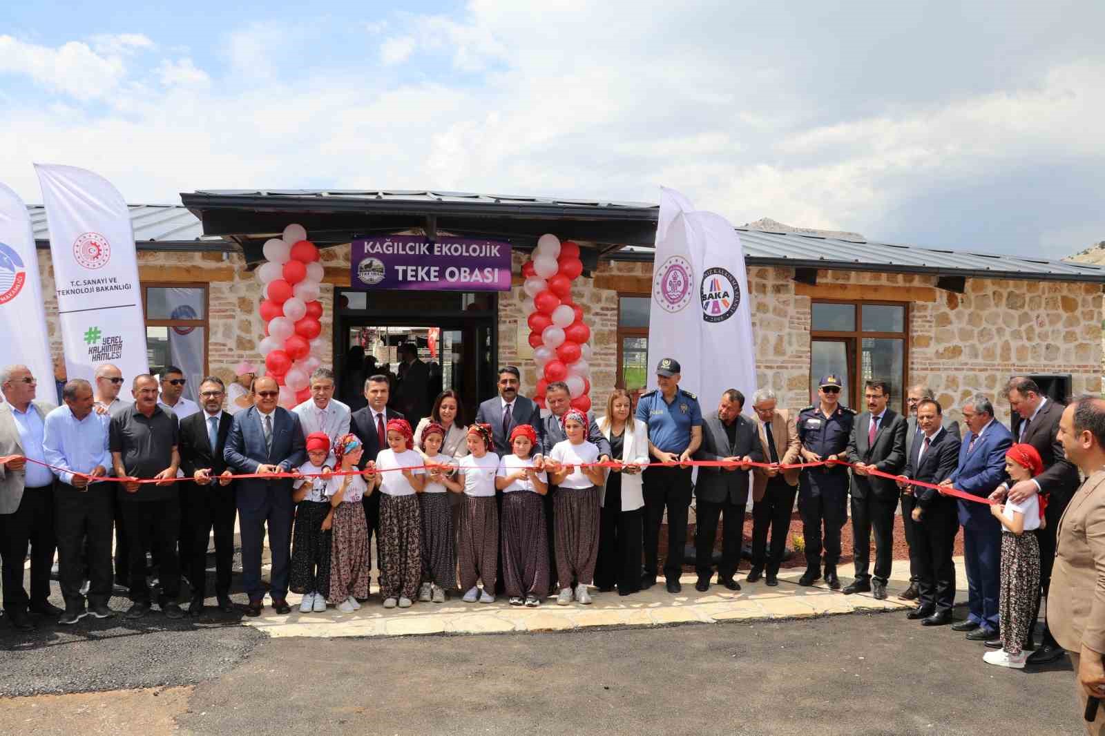 kagilcik-ekolojik-teke-obasi-torenle-hizmete-acildi