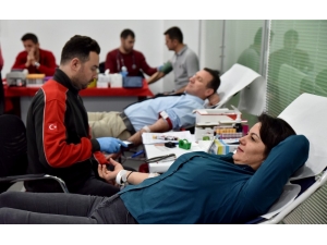 Tepebaşı’ndan Kan Bağışına Destek