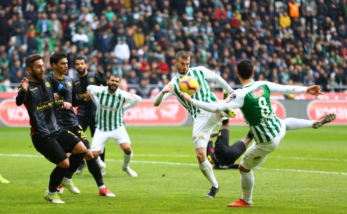 Konyaspor'un Serisini Malatyaspor Bitirdi
