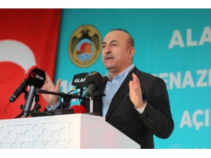 Bakan Çavuşoğlu: ”Bizim İttifakımız Sırtını Kandil’e Dayayanlarla Değildir”