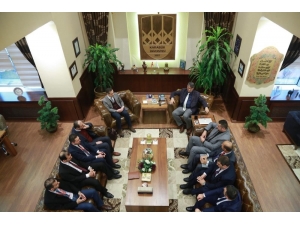 Kerkük Üniversitesi Heyeti Kbü’yü Ziyaret Etti