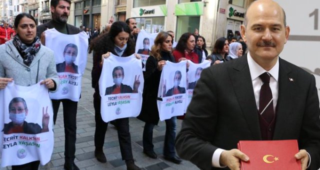 Galatasaray Meydanı'na Yürüyen Hdp'lilerden Bakan'a Gönderme: Soylu'ya Selam Söyleyin