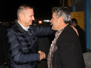 Tellioğlu Şamlı’da Vatandaşla Buluştu
