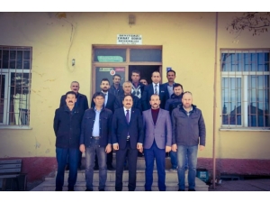 Kaymakam Demirkol’dan Ziraat Odası Başkanı Erden’e Hayırlı Olsun Ziyareti