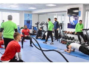 Bb Erzurumspor Kuvvet Çalıştı