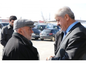 Başkan Adayı Ali Ekinci Esnafın Sorunlarını Dinliyor