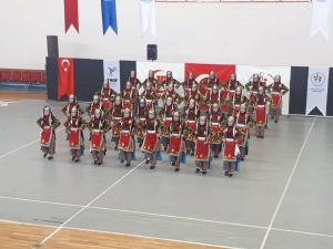 Okullar Arası Halk Oyuncuları İl Birinciliği Tamamlandı