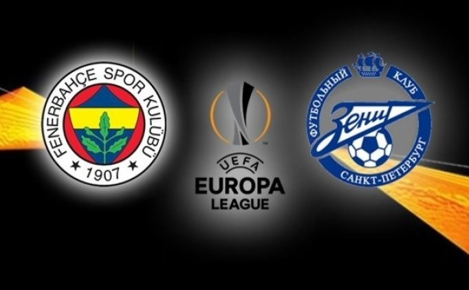Fenerbahçe - Zenit, Bilyoner'de 'tek Maç'