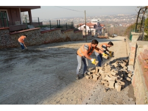 Kartepe Sokakları Parke Taşları İle Donatıldı