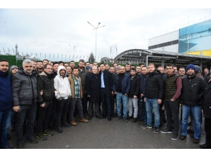 Bozbey Renault Çalışanlarıyla Buluştu