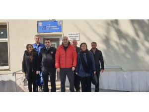 Lise Öğrencilerinden İlçe Jandarma Komutanlığına Ziyaret