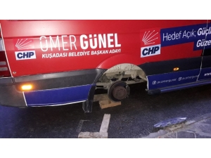 Kuşadası Chp’den Ömer Günel’in Seçim Aracına Yapılan Saldırıya Kınama