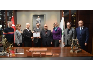 Deliklitaş Gel-der’den Ataç’a Onursal Üyelik