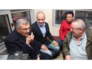 Başkan Adayı Aydın, Anadolu Hisarı’nda Esnafları Ziyaret Etti